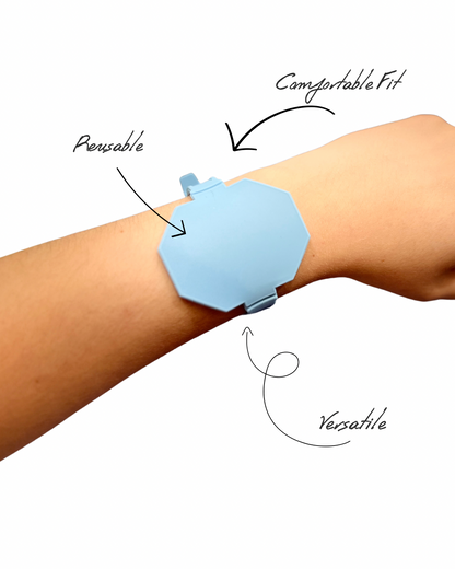 WristNotes™  Silicone Reusable Write-On Bracelet